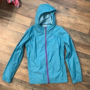 Girls Columbia rain jacket